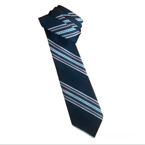 Christian Dior Monsieur stripped tie - Picture 1 of 10